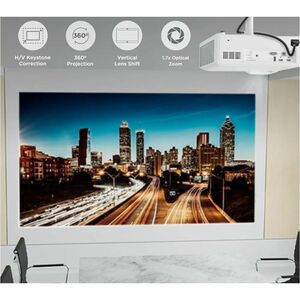 ViewSonic Luminous Superior LS901-4K Deckenmontage, Wandmontierbar Laser-Projektor - 16:9 - Weiß - Hoher Dynamikbereich (H