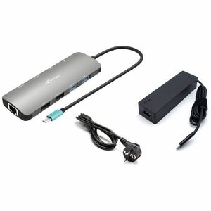 i-tec USB Type C Docking Station for Smartphone, Notebook, Tablet, Monitor - Charging Capability - 100 W Power Supply - 2 