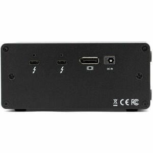 OWC Express 4M2 Drive Enclosure PCI Express NVMe - Thunderbolt 3 Host Interface Desktop - Black - TAA Compliant - Hot Swap
