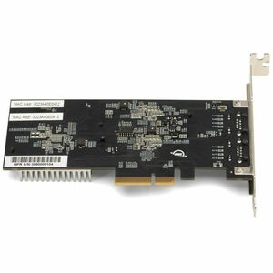 OWC 2-Port 10G Ethernet PCIe Network Adapter Expansion Card - PCI Express 3.0 x2 - 10 Gbit/s Data Transfer Rate - Marvell 