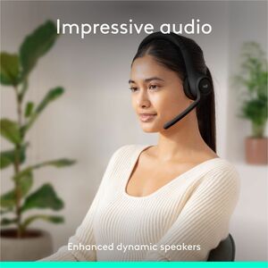 HEADSET ZONE 300 LOGITECH BLACK BT