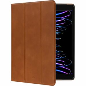 RISSKOV handmade leather folio with standfunction for iPad Pro 11in BRN