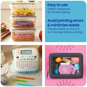 Brother P-touch PT-N25BT - Thermal Transfer - 0.47 in/s (12 mm/s) Mono - 3 Fonts - 3 Font Size - 7 Text Style - 180 dpi - 