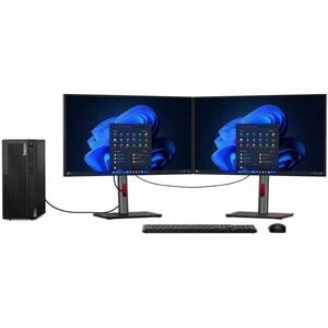Desktop Computer Lenovo ThinkCentre M70t Gen 5 12U60002GE - Intel Core i5 14. Gen. i5-14400 - 16 GB - 512 GB SSD - Tower -