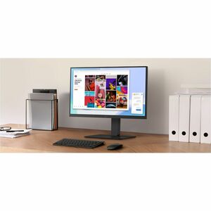 LG 24BA750-B 24"" Class Full HD LED Monitor - 16:9 - Black - 23.8"" Viewable - In-plane Switching (IPS) Technology - LED B