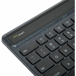 Targus EcoSmart Keyboard - Full-size - Wireless Connectivity - USB Type C Interface - Spanish - Black - Scissors Keyswitch