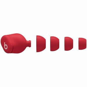 Apple Beats Solo Buds True Wireless Earbud Stereo Earset - Transparent, Red - Binaural - In-ear - Bluetooth