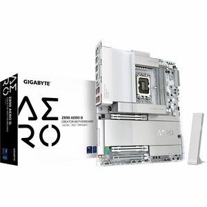 Aorus Ultra Durable Z890 AERO D Gaming Desktop Motherboard - Intel Z890 Chipset - Socket LGA-1851 - Extended ATX - Core Ul