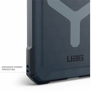 Urban Armor Gear Essential Armor Rugged Case for Samsung Galaxy S25 Ultra Smartphone - Hex Pattern - Cloud Blue - Shock Ab