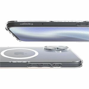 Spigen Crystal Flex Case for Apple iPhone 16 Smartphone - Crystal Clear - Drop Resistant - Wireless Charging Compatible