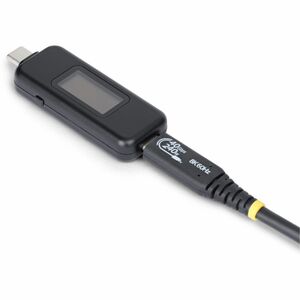 StarTech.com USB-C Power Tester, Bi-Directional Voltage/Current Multimeter, 240W PD EPR, Digital OLED, Portable USB-C Cabl