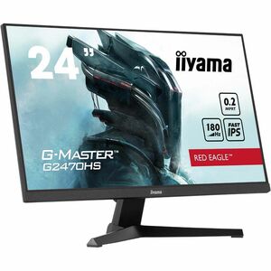 Moniteur de jeu LCD iiyama G-MASTER Red Eagle G2470HS-B1 24" Class Full HD - 16:9 - Noir mat - 60,5 cm (23,8") Viewable - 