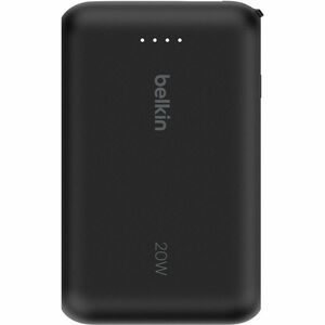Belkin BoostCharge Power Bank 10K With Integrated Cable - For Smartphone, Tablet PC, iPad mini, iPad, iPad Pro - 10000 mAh