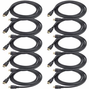 StarTech.com 3ft (0.9m) HDMI Cable - 10 Pack - High Speed HDMI Cable w/ Ethernet, 4K 30Hz, UHD Monitor Cord, 10-Pack HDMI 