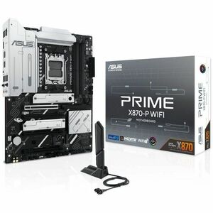 Scheda madre desktop da gioco Asus Prime X870-P WIFI - AMD X870 Chipset - Socket AM5 - ATX - Ryzen 7, Ryzen 8, Ryzen 9 Pro