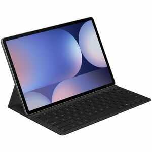 Samsung Keyboard/Cover Case (Book Fold) Samsung Galaxy Tab S9 FE+, Galaxy Tab S10+, Galaxy Tab S9+ Tablet - Black - 188.4 