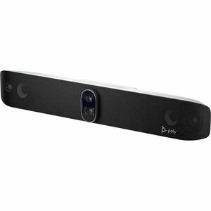 Poly Studio X72 Videokonferenzausrüstung - Groß Room Size Supported - Schwarz - für Videokonferenzen, Meeting-Raum - 3840 