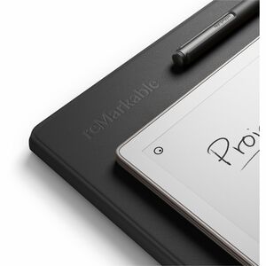 Remarkable Carrying Case (Folio) Tablet - Black - Leather Body