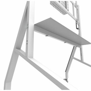 Neomounts by Newstar MOVE Go Height Adjustable Display Stand - 165.1 cm (65") to 279.4 cm (110") Screen Support - 125 kg L