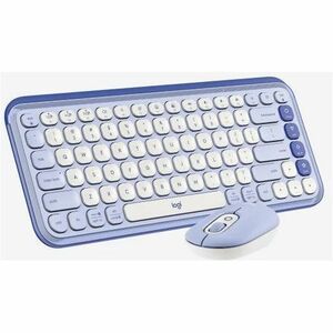 Clavier et souris Logitech POP Icon Combo - QWERTY - Anglais (US) - Sans fil Bluetooth Clavier - Couleur du clavier/pavé t