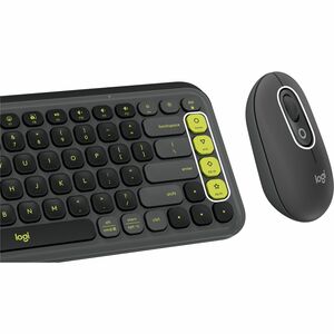 Clavier et souris Logitech POP Icon Combo - QWERTY - Italien - USB Sans fil Bluetooth Clavier - Couleur du clavier/pavé ta