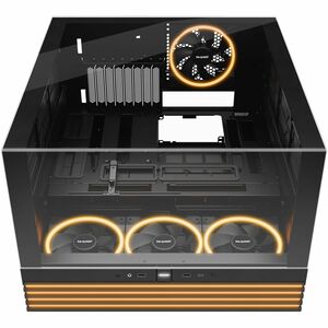 Boîtier d'ordinateur be quiet! Light Base 900 FX Light Base 900 FX Black - Tour - Noir - Acier, Ver, Acrylonitrile butadiè