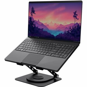 Trust Height Adjustable Notebook Stand - Up to 40.6 cm (16") Screen Support - 10 kg Load Capacity - 4.2 cm Height x 25.9 c