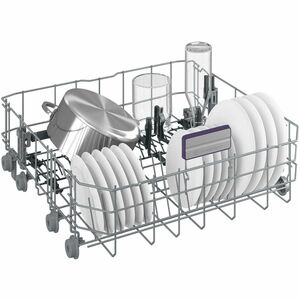 Lavastoviglie Beko BDFN36560XC Installazione libera - Argento - 60 cm - 15 Place Settings - 9,90 L Capacità - 11 Programmi