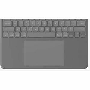 Logitech Combo Touch Keyboard/Cover Case for 33.02 cm (13") Apple iPad Air 13 (2024) Tablet - Oxford Gray - Scuff Resistan