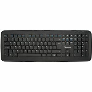 Targus AKM610ES Keyboard & Mouse - QWERTY - Spanish - USB Wireless RF 2.40 GHz Keyboard - Keyboard/Keypad Color: Black - U