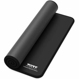 Tapis de souris Port Connect - Extra large - 7 mm x 700 mm x 300 mm Dimension - Mousse, Polyester, Caoutchouc - Antidérapa