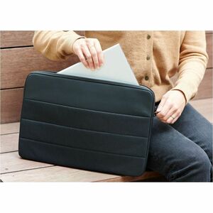 Kensington Tasche (Sleeve) für 35,6 cm (14 Zoll) Notebook - Schwarz - Polyester, 600D Polyester Körper - 210D Polyester In