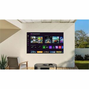 Samsung The Terrace LST7D QN75LST7DAF 74" Smart LED-LCD TV - 4K UHDTV - High Dynamic Range (HDR) - Titan Black - HLG, HDR1