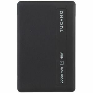 TUCANO Powerbank für Laptop 65W 20.000mAh, schwarz