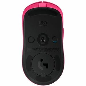Logitech G PRO 2 LIGHTSPEED 游戏鼠标 - USB 2.0 - 8 按钮 - 粉 - 有线/无线 - 可充电 - 44000 dpi - 滚轮 - 对称