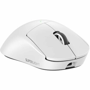 Logitech G PRO X SUPERLIGHT 2 DEX Gaming Mouse - USB 2.0 - HERO 2 - 5 Button(s) - White - Cable/Wireless - Rechargeable - 