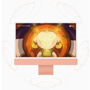 Apple iMac MD2U4CH/A 一体机 - Apple - 24 GB - 512 GB SSD - 61 cm (24") 4.5K - 台式机 - 粉 - Apple M4 芯片 - 4480 x 2520 - Apple 10核