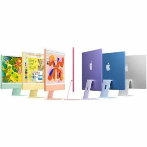 Apple iMac MWUG3KS/A All-in-One Computer - Apple M4 - 16 GB - 256 GB SSD - 61 cm (24") 4.5K - Desktop - Pink - Apple M4 Ch