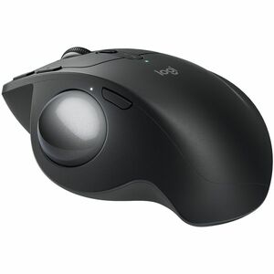 Logitech MX Ergo S Trackball - Optical - Wireless - 32.81 ft - Bluetooth - Rechargeable - Graphite - USB Type A - 2048 dpi