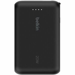 Belkin BoostCharge Power Bank - Black - For Smartphone, Tablet PC, iPad mini, iPad Pro - 2 x Type-C 20W - 10000 mAh - 20 W