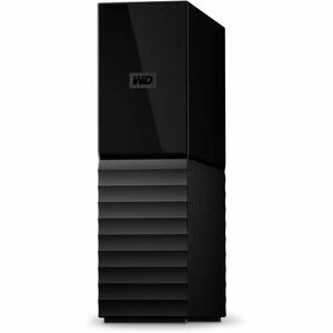 WD My Book WDBBGB0240HBK-NESN 24 TB Desktop Hard Drive - 3.5" External - Black - Storage System Device Supported - USB 3.2