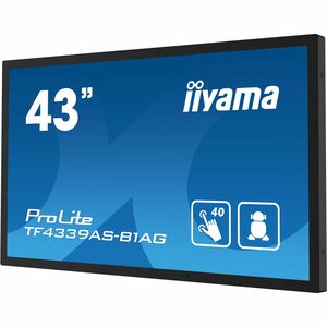iiyama ProLite TF4339AS-B1AG 1079.50 mm 4K UHD LCD Collaboration Display - ARM Cortex A73 + A53 - 4 GB - Projected Capacit