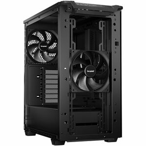 be quiet! Pure Base 501 Pure Base 501 Airflow Window Black Computergehäuse - ATX, Micro ATX, Mini ATX Motherboard Supporte