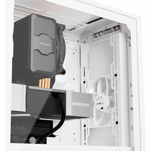 be quiet! Pure Base 501 Pure Base 501 Airflow Window White Computergehäuse - ATX, Micro ATX, Mini ATX Motherboard Supporte