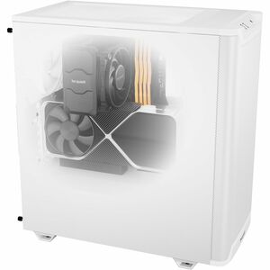 be quiet! Pure Base 501 Pure Base 501 Airflow White Computergehäuse - ATX, Micro ATX, Mini ATX Motherboard Supported - Mid