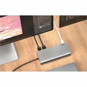 Belkin Connect Universal USB-C 8-in-1 Dual Display Core Hub- Space Gray