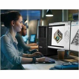 Lenovo ThinkStation P3 30GS00F4MZ Workstation - 1 x Intel Core i9 14. Gen. - vPro-Technologie - 64 GB - 1 TB SSD - Tower -