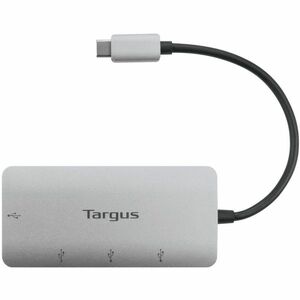 Targus ACH226BT Concentrador USB - USB 3.0 Typo C - 5GB/s - Mouse, Teclado, Disco Duro, Unidad flash - Externo - Plata - 4
