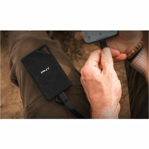PNY RP60 1 TB Portable Rugged Solid State Drive - External - Black - Smartphone, Notebook, Desktop PC, Gaming Console, Tab