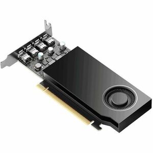 PNY NVIDIA RTX A400 Grafikkarte - 4 GB GDDR6 - Low Profile - 64 Bit Busbreite - PCI Express 4.0 x8 - 4 x Mini DisplayPort 